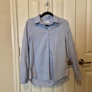 GAP blue boyfriend shirt